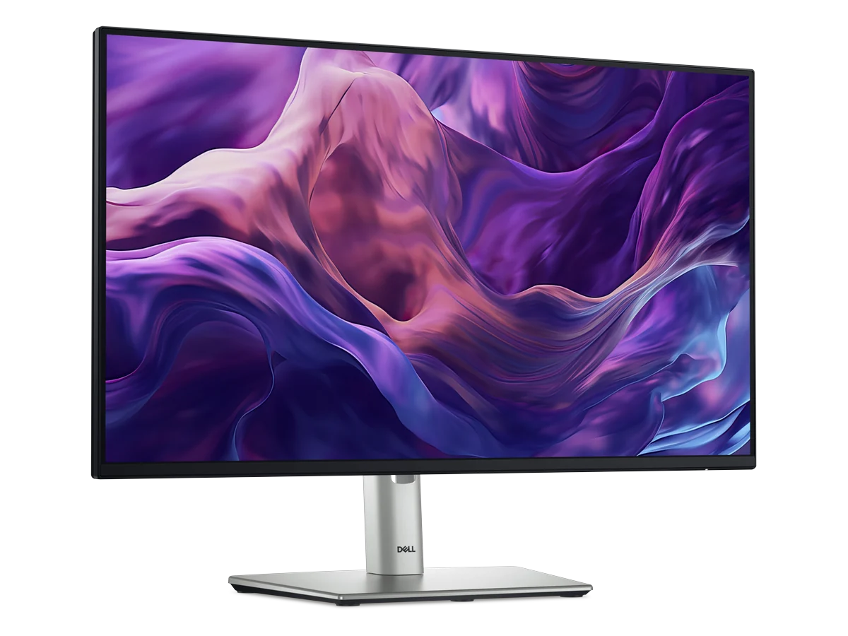 Dell Pro 24 Monitor P2425H, tampak serong