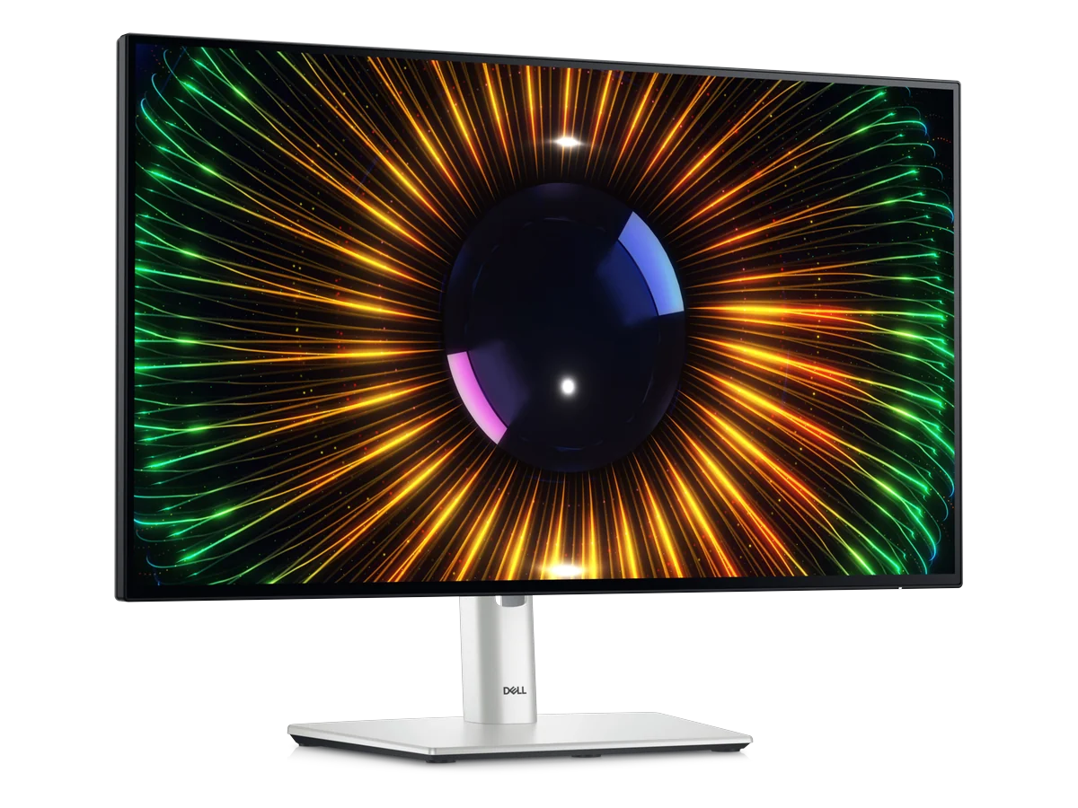 Dell UltraSharp 24 Monitor U2424H, tampak serong