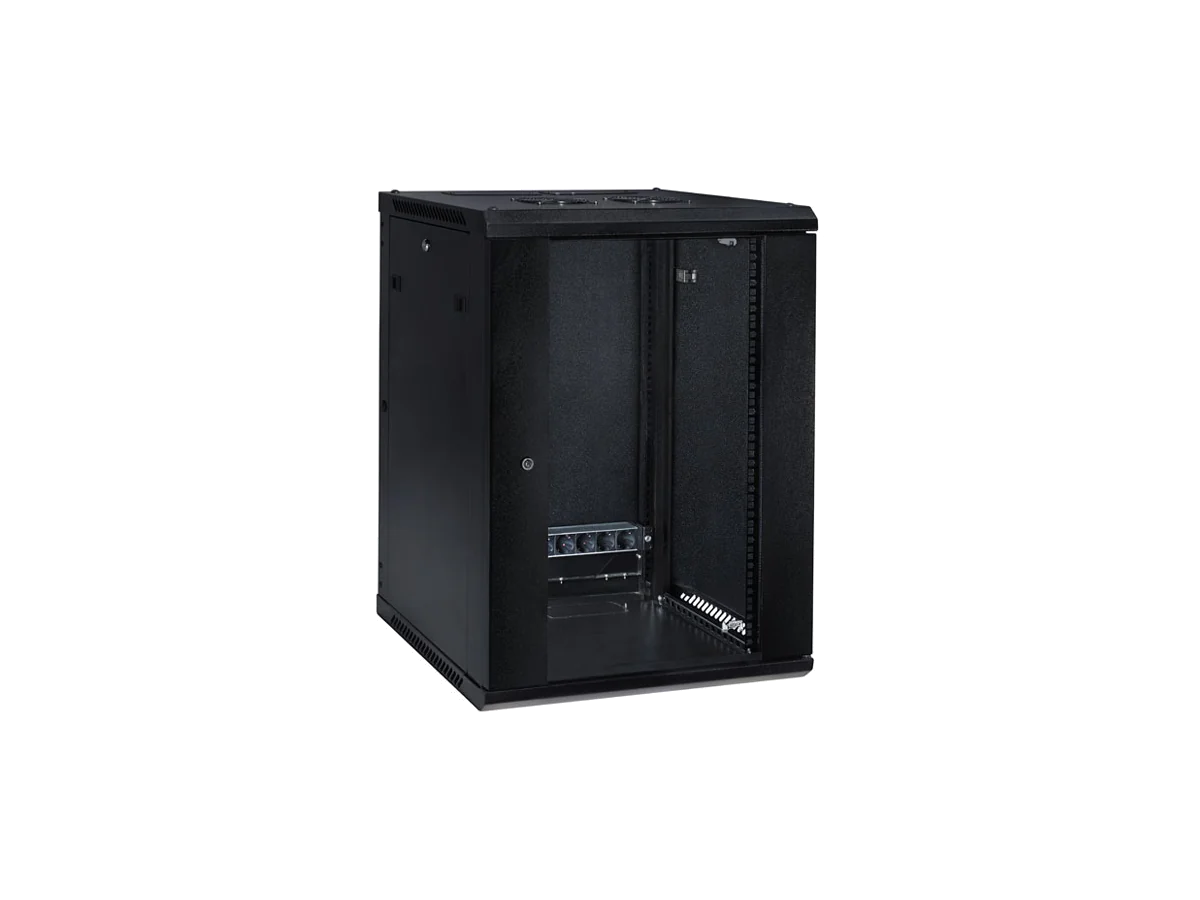 Fortunarack Standard Wallmount Single Door, tampak serong depan