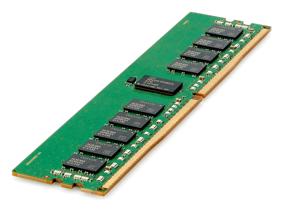 Memory Server HPE DDR4-3200 Smart Memory RDIMM, Modul HPE DDR4 Smart Memory RDIMM (foto di QuickSpecs HPE DDR4 SmartMemory; area putih dipangkas)