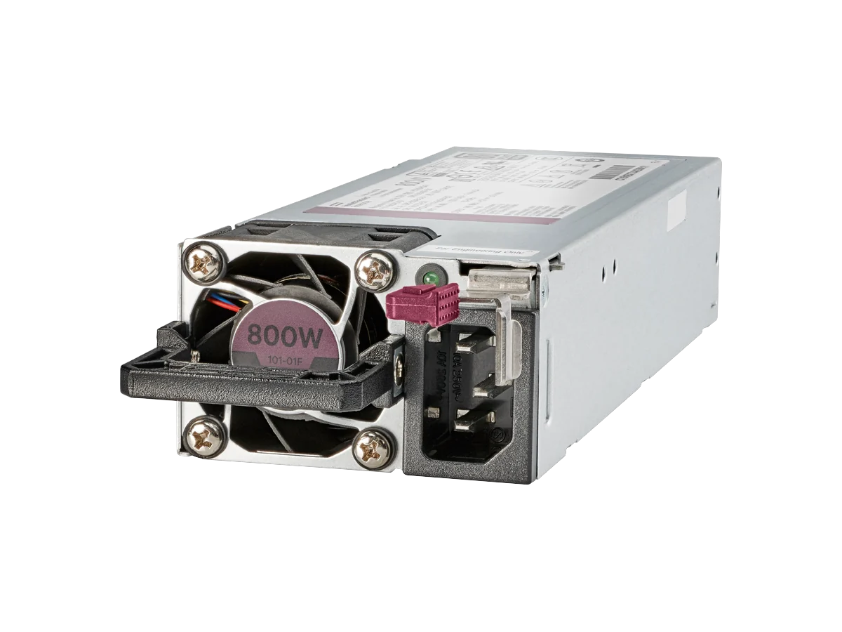 Power Supply Server HPE Flex Slot Hot Plug, HPE 800W Flex Slot Platinum Hot Plug Power Supply (halaman P38995-B21)