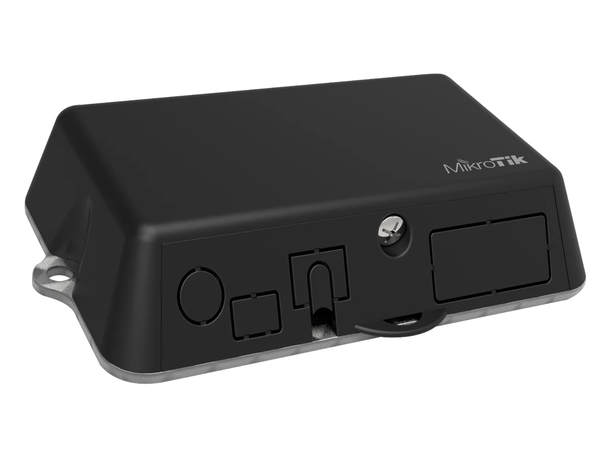 MikroTik LtAP mini LTE kit, tampak serong