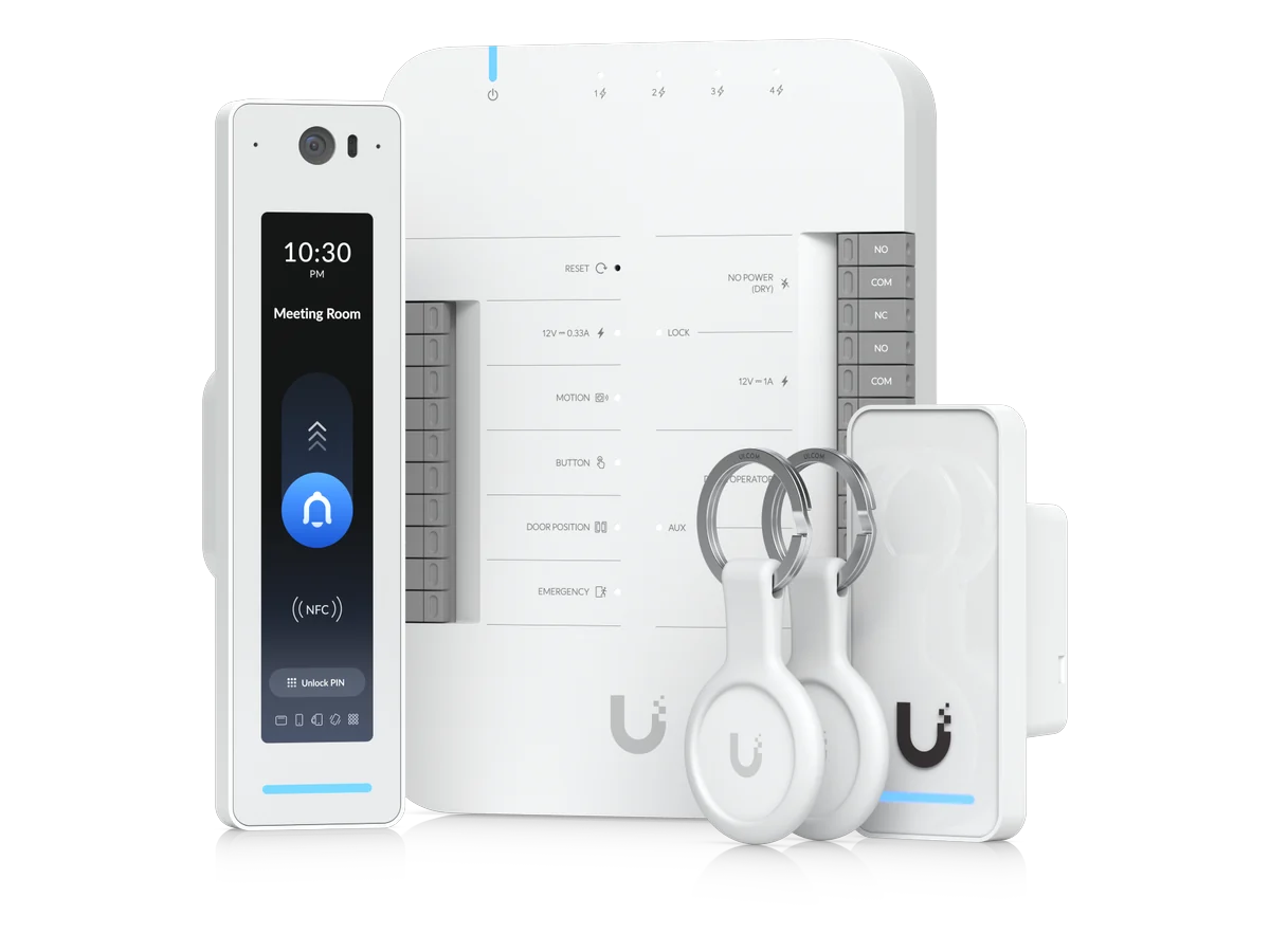 Ubiquiti UniFi Access G3 Starter Kit Pro UA-G3-SK-Pro, tampak serong