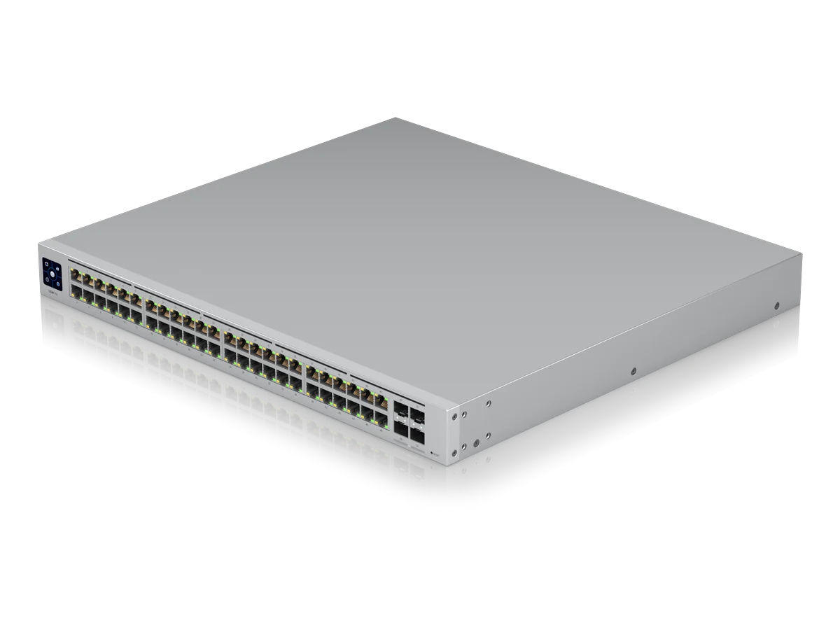 Ubiquiti UniFi Switch Pro 48 USW-Pro-48, tampak serong